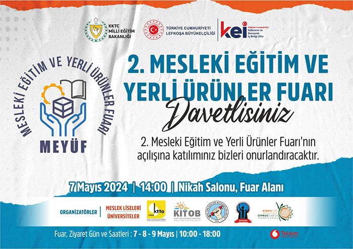 II. Mesleki Eğitim Ve Yerli Ürünler Fuarı Başlıyor