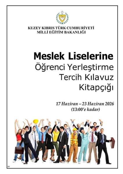 Meslek Liselerine Başvurular 17 Haziran'da Başlıyor
