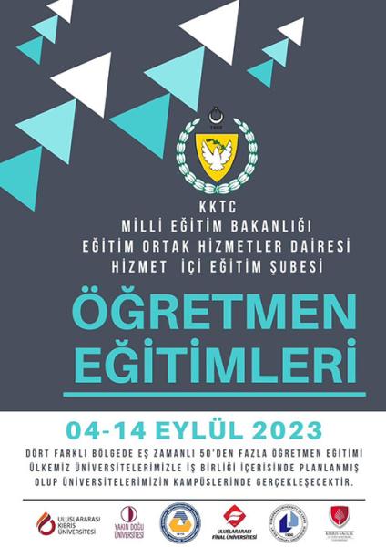 Öğretmen Eğitimleri 04-14 Eylül 2023