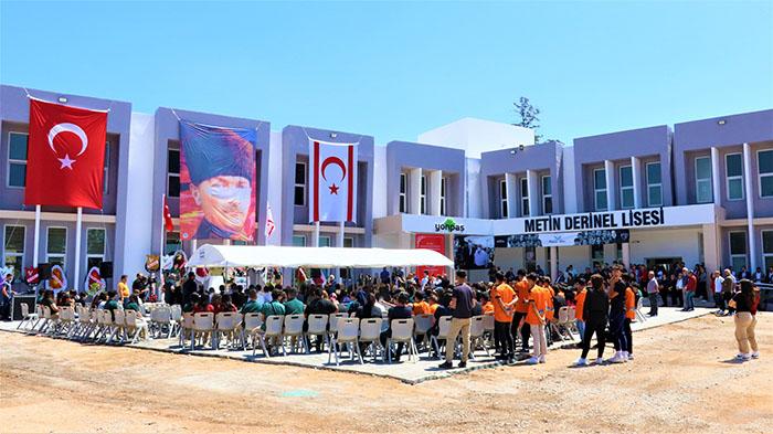 Yonpaş Metin Derinel Lisesi tören ile açıldı