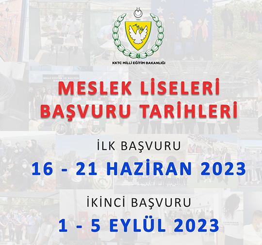 Mesleki Teknik Öğretim Dairesi’ne Bağlı Meslek Liselerine Başvurular Başlıyor