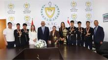 Bakan Çavuşoğlu, Haydarpaşa Ticaret Lisesi Turizm Alanı Öğrencilerini Kabul Etti