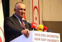 Milli Eğitim Bakanı Nazım Çavuşoğlu’nun Katılımı ile Yakın Doğu Üniversitesi Atatürk Kültür ve Kongre Merkezi’nde  Basın Toplantısı Düzenlendi