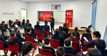 Aktuğ ve Tüz, Lapta Yavuzlar Lisesi’nde Güvenli İnternet Eğitimlerini Yerinde Takip Etti
